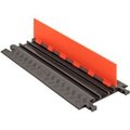 Justrite Guard Dog Low Profile, 3 CH  Orange LidBlack Base GD3X75-ST-O/B